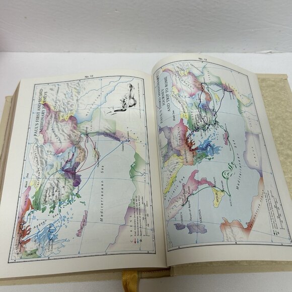 VTG Hardcover NIV New International Version Holy Bible Zondervan Illustrated pad - Picture 12 of 16